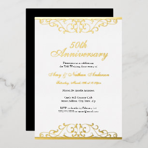 INVITACIÓN CON RELIEVE METALIZADO