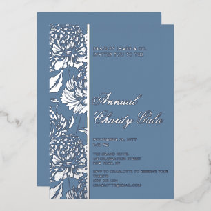 INVITACIÓN CON RELIEVE METALIZADO