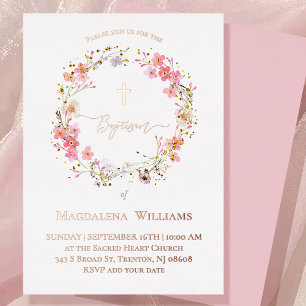 INVITACIÓN CON RELIEVE METALIZADO
