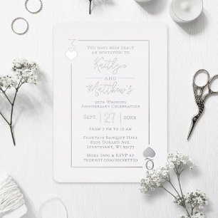 INVITACIÓN CON RELIEVE METALIZADO 