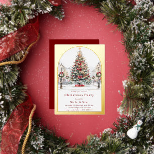 INVITACIÓN CON RELIEVE METALIZADO