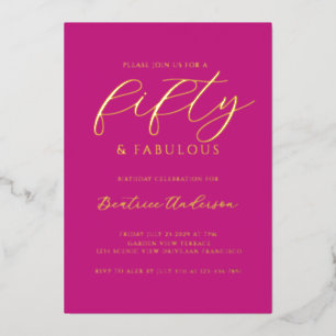 INVITACIÓN CON RELIEVE METALIZADO