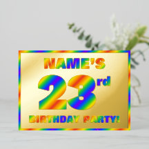 23.ª fiesta de cumpleaños — Diversión, espectro ar