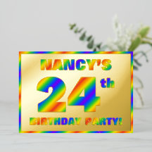 24.ª fiesta de cumpleaños — Diversión, espectro ar