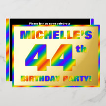 44ª fiesta de cumpleaños — Diversión, espectro arc