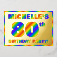 80.ª fiesta de cumpleaños — Diversión, espectro ar