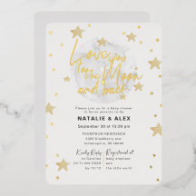 Amar a tu luna y revertir Baby Shower neutral