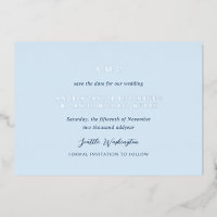 Andrea Sky Elegant Wedding Salva La Fecha