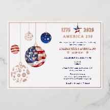 Aniversario de la fiesta patriótica de America 250