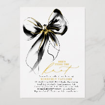 Arco negro y dorado Elegante y caprichosa ducha de