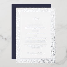 Azul Marino | Elegante Lujo Nupcial Real