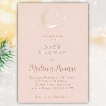 Baby Shower Moon and Stars