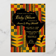 Baby Shower tribal africano de lujo