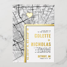 Baltimore Love Locator | Boda con tema de ciudad