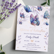 Baño de Novia de la Vida de las Mariposas