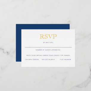 Invitación Con Relieve Metalizado Bar Mitzvah Simple Elegante de Oro Real