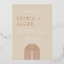 Boda Arco Boho Naranja Ócre Moderno 