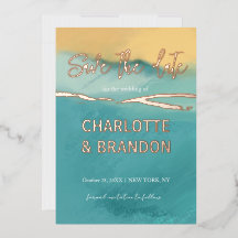 Boda Artística Paintada Paisaje Guardar La Fecha