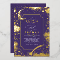 Boda Boho Mística Media Luna Noche Estrellada