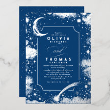 Boda Boho Nocturna de Luna Creciente Mística