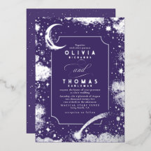 Boda Boho Nocturna de Luna Creciente Mística