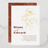 Boda de Boho de Terracotta Blanca minimalista