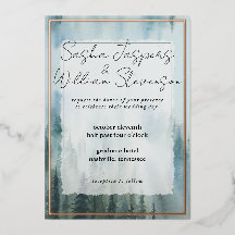 Boda de Bosques Rústicos Misty