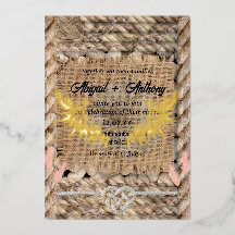 Boda de Cuerda Áspera Clásica