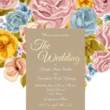 Boda de estilo simple de Khaki