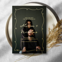 Boda de Foto Caprichosa Vintage Ahorra la Fecha en