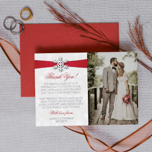 Invitación Con Relieve Metalizado Boda de invierno con copo de nieve de diamante y c