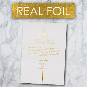 Invitación Con Relieve Metalizado Boda de Monograma Real Relieve metalizado dorado G