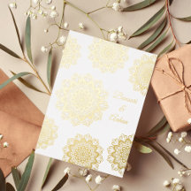 Boda de oro hindú Mandala