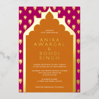 Boda de pantalla colorido de la ventana de la Indi