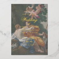 Boda de pintura clásica antigua elegante