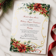Boda de Poinsettia Navideña