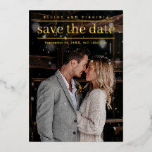 Boda elegante dorada moderna, fotografía, guardar 