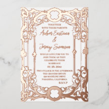 boda elegante y romántica rosa oro