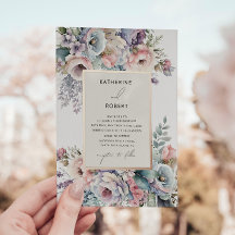 Boda floral de jardín pastel elegante
