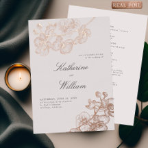Boda Formal Moderna Clásica Orquídeas Todo en Uno