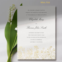 Boda Formal Valle de Lirio Bosquejo Floral Arte Do