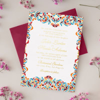 Boda Fronterizo de Estilo Marfil De Lujo Brillante