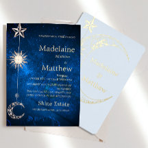 Boda Galaxia Estrellas Celestiales Elegantes Tarde
