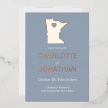 Boda minimalista en Minnesota con destino