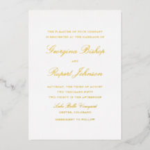 Boda Minimalista Escritura Sencilla Elegante