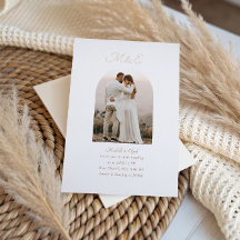 Boda Romántica Chic Arco Foto Monograma