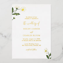 Boda Rústica de Flor de Margarita Blanca