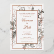 Boda Vintage Froral Botánico
