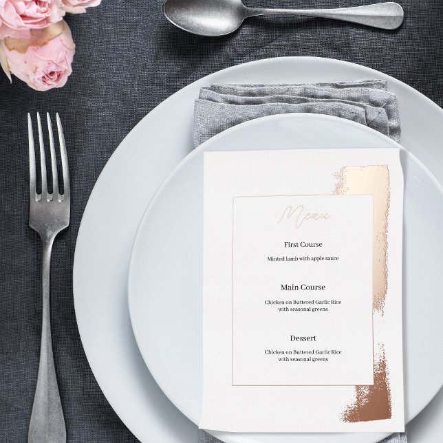 Invitación Con Relieve Metalizado Carta boda moderna con Relieve metalizado pintado (Subido por el creador)