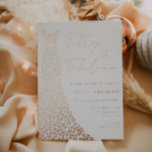 Invitación Con Relieve Metalizado Cincuenta y Fab Vestidos 50 Años Real Rosa Oro<br><div class="desc">50 Aniversario de la invitación al Relieve metalizado dorado Rosa Real Ver otras invitaciones en nuestra tienda Nest y Nest Store</div>